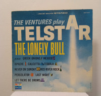 
**The Ventures Play Telstar and the Lonely Bull 1963 Vinyl LP**