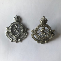 Governor General’s Horse Guards Badges $15 pair 