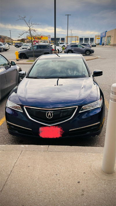 Acura TLX 2015 Navy Blue  *Accident Free* *Under 95,000 KM*