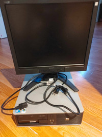 ordinateur hp , ecran 19p speaker integrer , clavier et souris