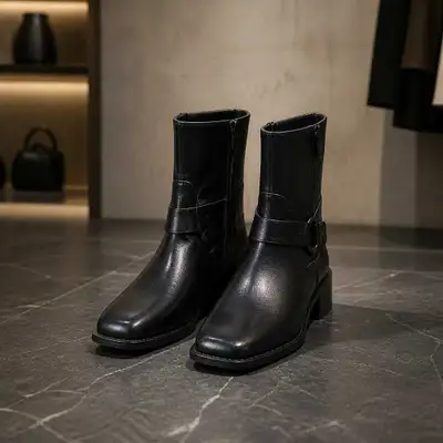 Black Ankle Boots, View more