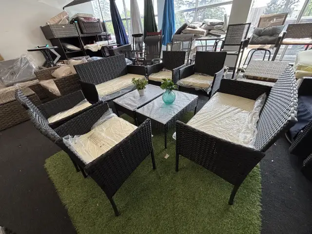 4 PC Outdoor Patio Set On sale in Patio & Garden Furniture in Markham / York Region - Image 2