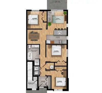 51/2 à louer à Breakeyville, Lévis ****Mois de juillet offerts gratuitement **** Construit en 2025 A...