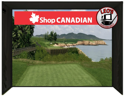 Canadian Made Golf Simulator Enclosures, View more