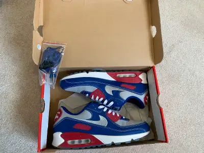 Get ready to step up your sneaker game with these Nike Air Max 90 NRG kicks! These stylish and iconi...