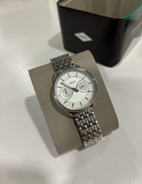 Fossil Women's ES3712 Tailor Silver-Tone Stainless Steel Watch