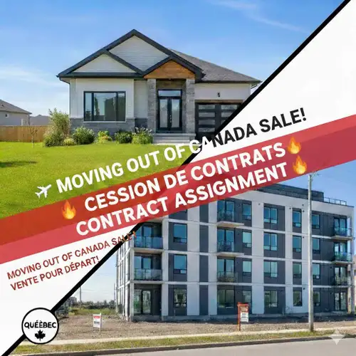 3 DEALS: HOUSE, CONDO & LAND | CESSION DE CONTRATS - QUÉBEC FR | PORTFOLIO IMMOBILIER (3) : CESSION...