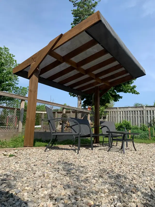 porch swing outdoor patio furniture pergolas decks  in Patio & Garden Furniture in Kitchener / Waterloo - Image 11