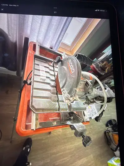 Ridgid Wet Saw, View more