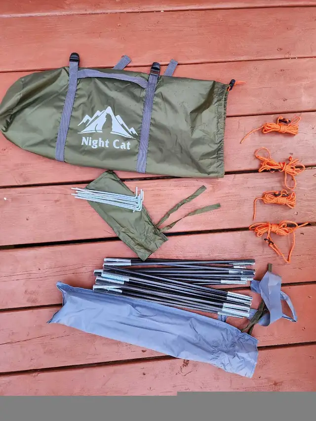 Night Cat Camping/Backpacking Tent (1 person) in Fishing, Camping & Outdoors in Markham / York Region - Image 3