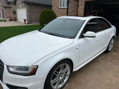 Selling my 2013 Audi A4 S‑Line, manual transmission. The car is in excellent overall condition and h...