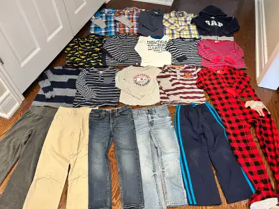 BOYS WINTER CLOTHES LOT 5-6 years 20 items , View more