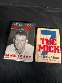 Mickey Mantle Hardcover Books