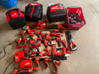 MILWAUKEE M18/M12 FUEL HIGH END TOOLS, BATTERIES, CHARGERS