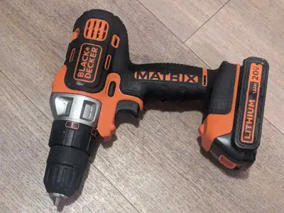 Black and Decker Matrix Drill, View more