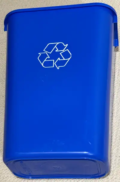 NEW Made in Canada Slim Recycling Bin, Plant Based Materials, View more