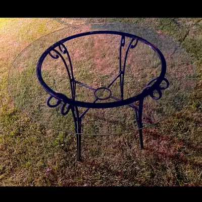Round Glass Table, View more
