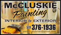 McCluskie Painting - Interior & Exterior