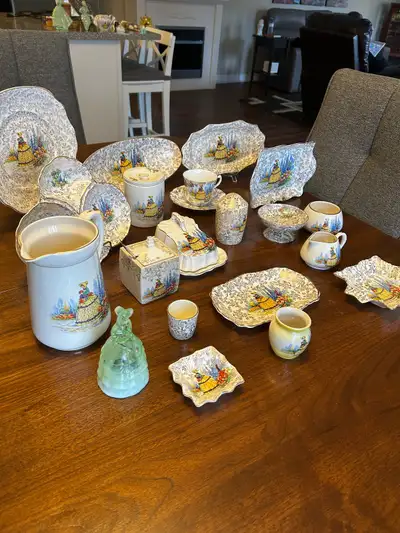 Crinoline Lady 19 Piece Vintage James Kent  1930s England, View more