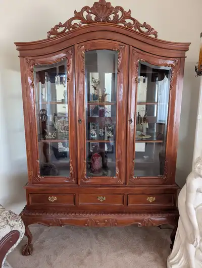 CHIPPENDALES ANTIQUE CHINA CABINET, View more