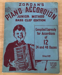 Piano Accordion book