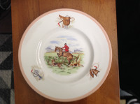 English Hunting Scene Ambassador Ware Plate.....England