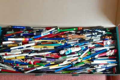 Collection of 100s of pens. Mostly 20 to 30 years old., View more