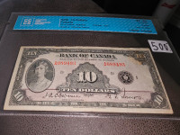 1935 10$ bill graded very fine 20 only 500$ text 226-448-9639