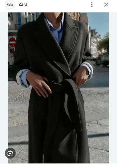 Zara long coat , View more