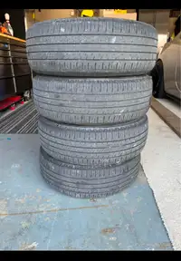 15” Steel Rims + Hancook Tires