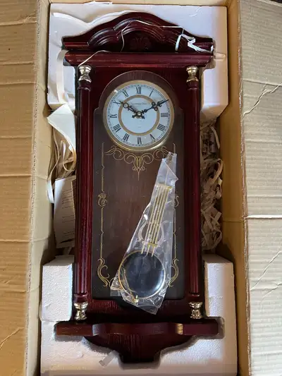 wall chime clock brand new in box , View more