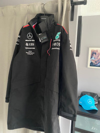 F1 Merchandise Mercedes F1 Official Raincoat Puma 