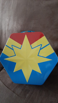 Captain Marvel Collectible Tin Lunch Box