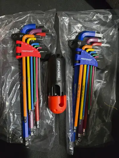 Allen Key Set, Metric and Imperial Hex Key Extra Long, View more