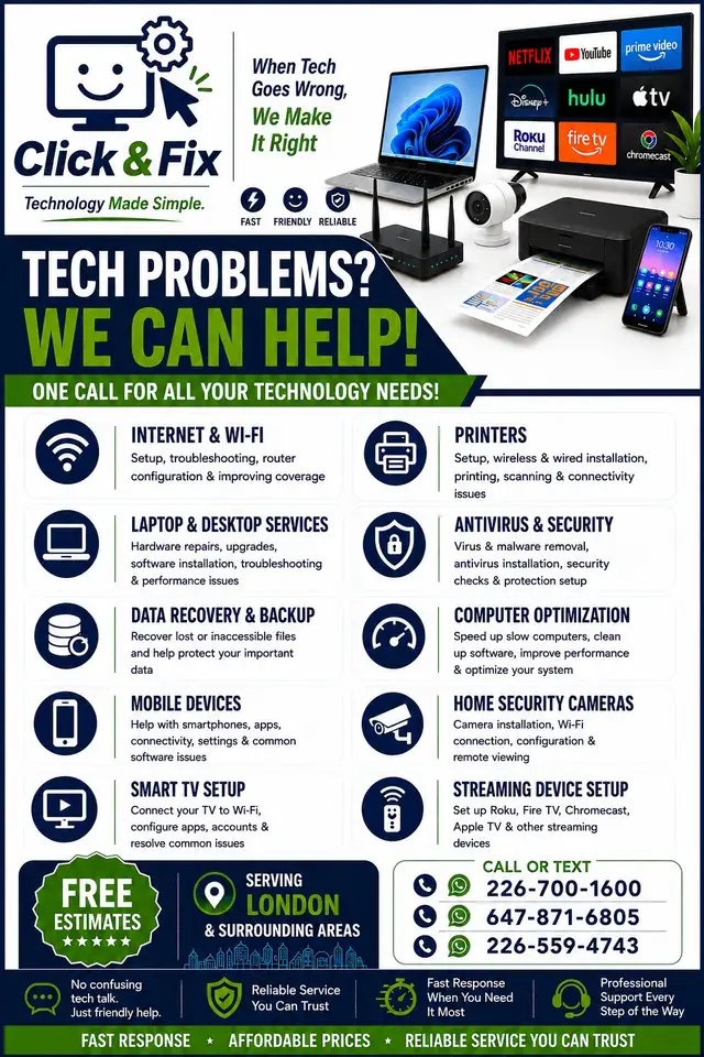 Click & Fix SERVICES