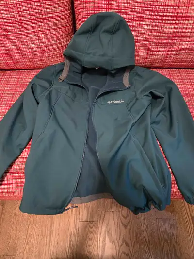 Columbia soft shell jacket, View more