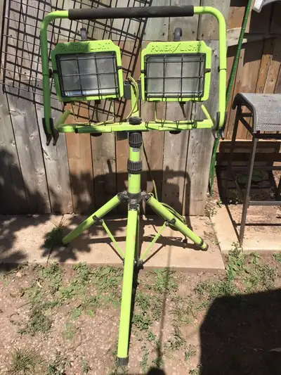 Halogen Tripod Work Double Lamp - 2 x 500W, View more