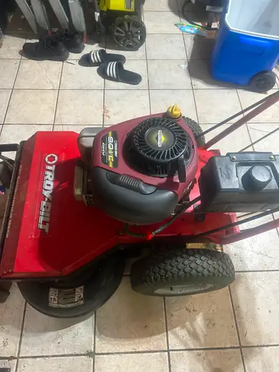 Troy bilt 33 inch lawnmower, View more