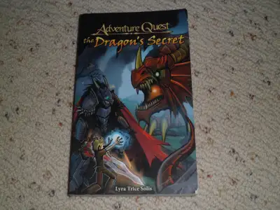 For sale is a Adventure Quest the Dragon's Secret by Solis, Lyra Trice Softcover book. 232 pages. Gr...