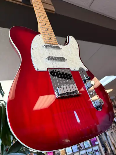 1998 Fender Tele Plus - Crimson Burst, View more
