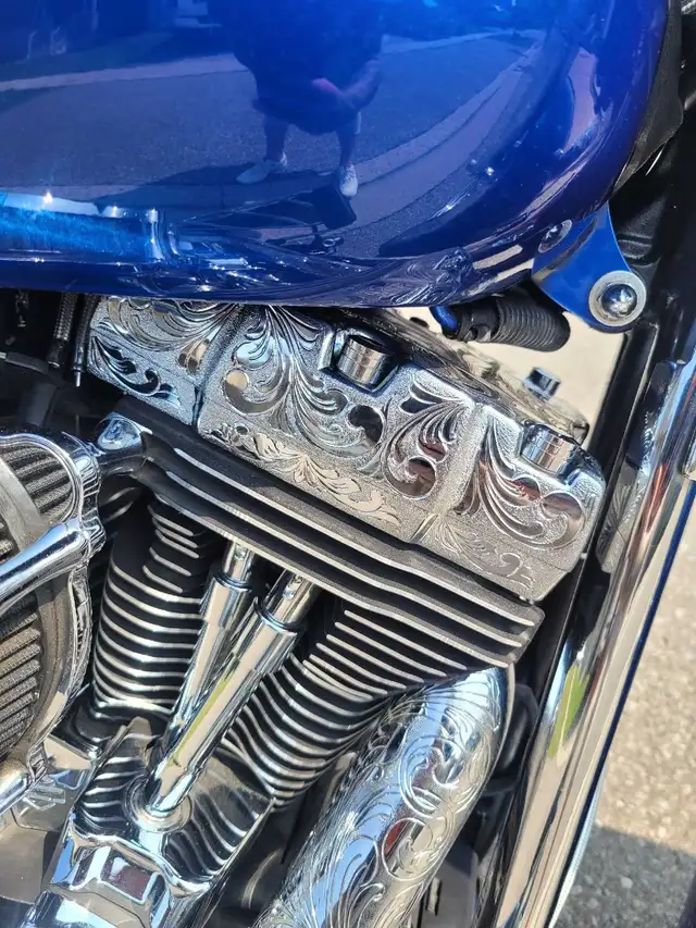 2010 Harley Davidson Softail Deluxe in Street, Cruisers & Choppers in Kitchener / Waterloo - Image 6