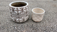 ceramic flower pots