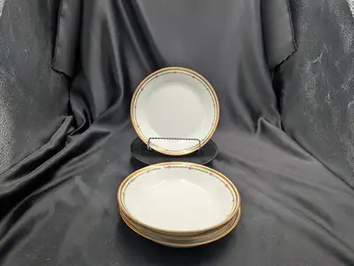 L. Bernardaud & Cie Limoges Porcelain Soup Bowl Set of 4, View more