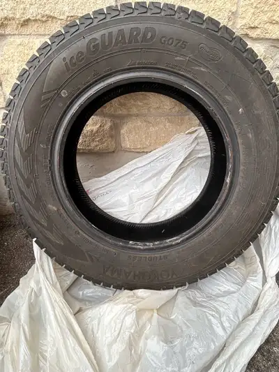 yokohama iceguard g075 205/70/r16 125 for each tire All 4 tires BARELY USED Please contact for price...