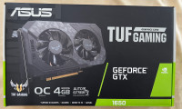 ASUS TUF Gaming NVIDIA GeForce GTX 1650 OC 4GB Graphics Card