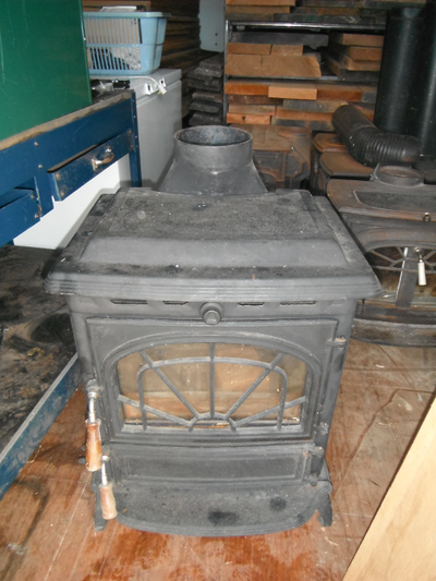 Waterford and Vermont casting wood stove, View more