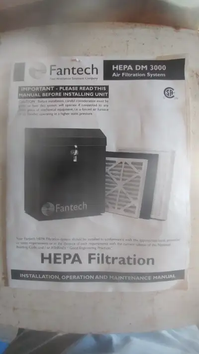 Fantech HEPA filter unit, View more