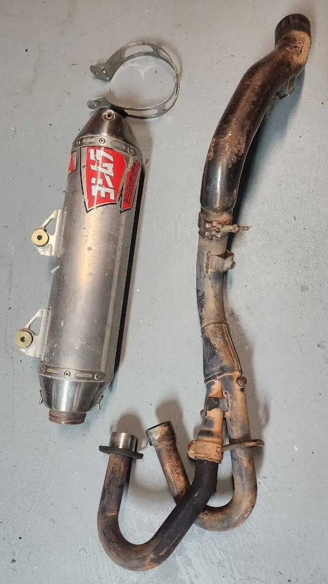 yamaha raptor 700r stainless steel yoshimura exhaust system in Other in Hamilton - Image 2