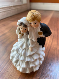 Figurine - LEFTON Japan - vintage bride and groom