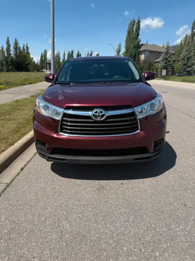 2014 Toyota Highlander LE 7 seater AWD ,Original Owner Female driver, No Accident, 3.5L V6, with 113...